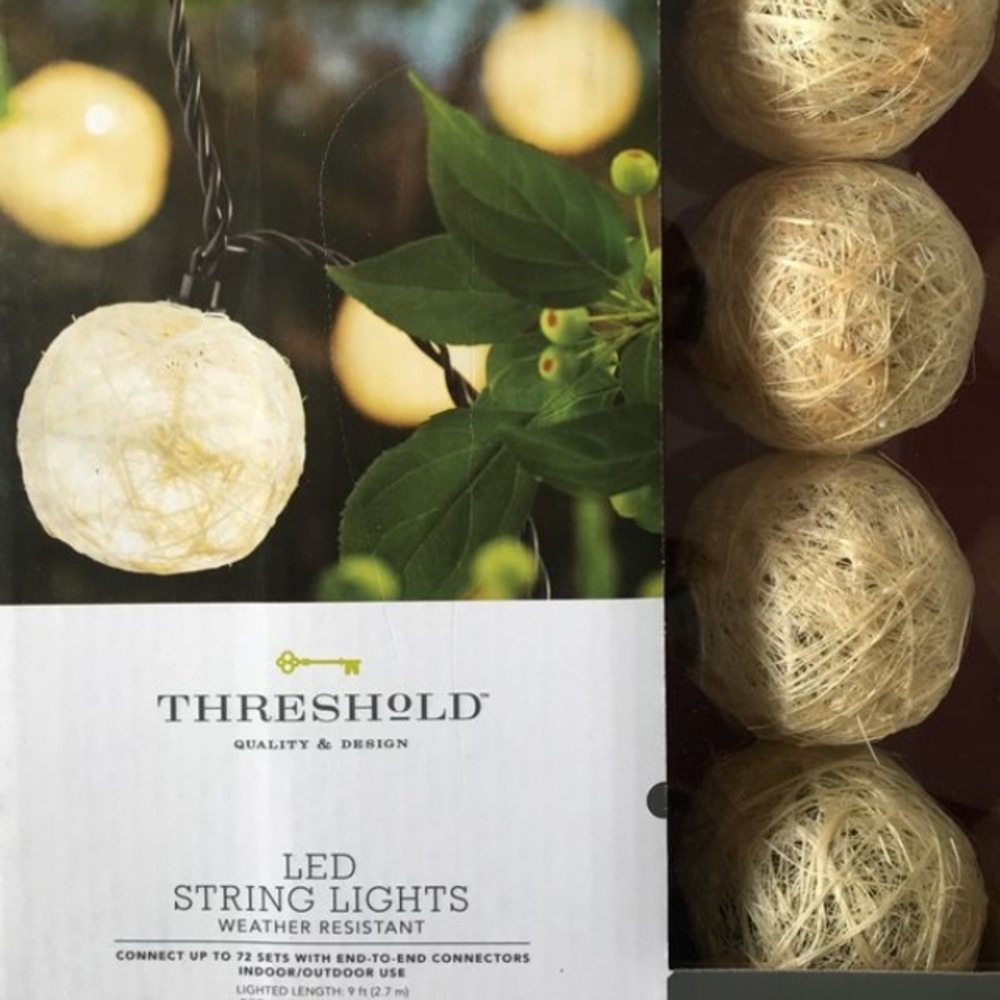 WEATHER PROOD LED STRING LIGHTS